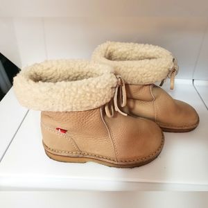 Duckfeet Boots, Arhus Shearling Leather Boots, size 7.5 womens